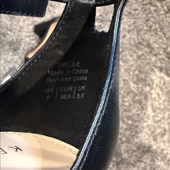 Kelly & Katie Hailee Black Women's Sandals - Size 8 - Picture 7 of 7